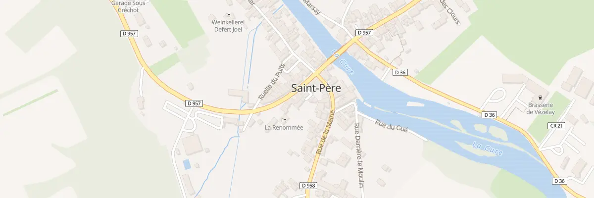 Plan du 9 Gr Grande Rue à Saint-Père