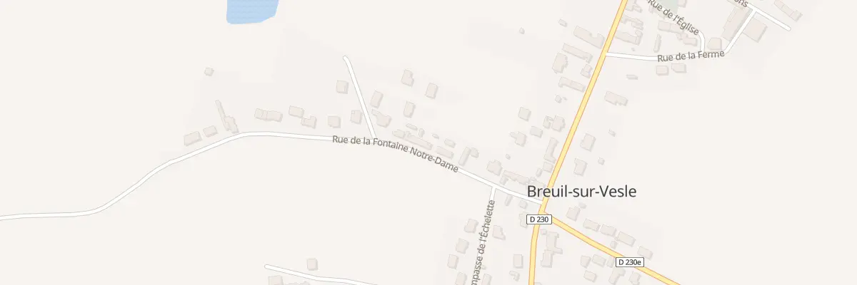 Plan du 14 Rue de la Fontaine N D à Breuil-sur-Vesle