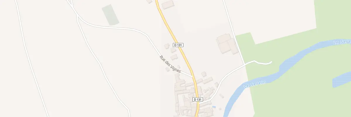 Plan du 39 Rue du Serein à La Chapelle-Vaupelteigne