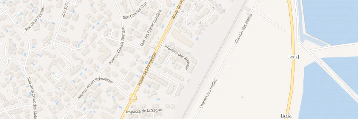 Plan du 26 Lot les Pielles à Frontignan