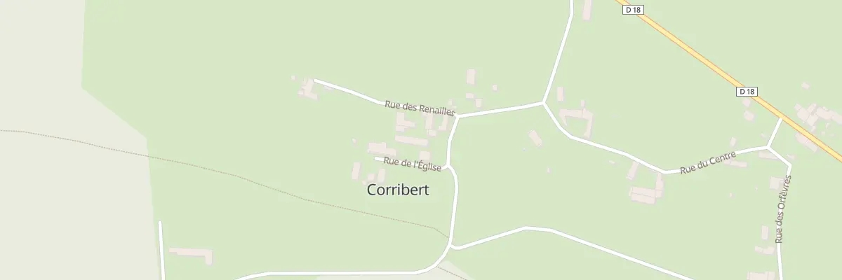 Plan du 5004 Le Village à Corribert