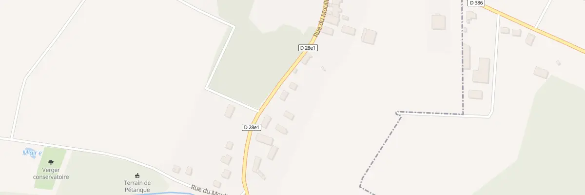 Plan du 39 Rue du Moulin à Serzy-et-Prin