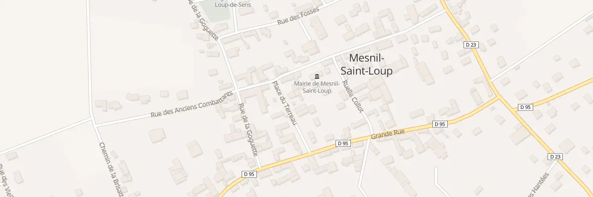 Plan du 6 Pla du Terreau à Mesnil-Saint-Loup