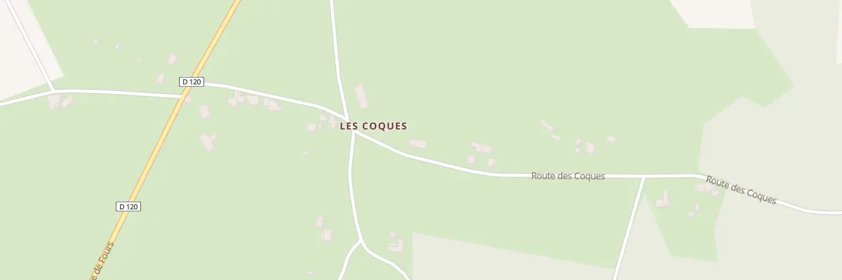 Plan du 10 Rte des Coques à Vandenesse
