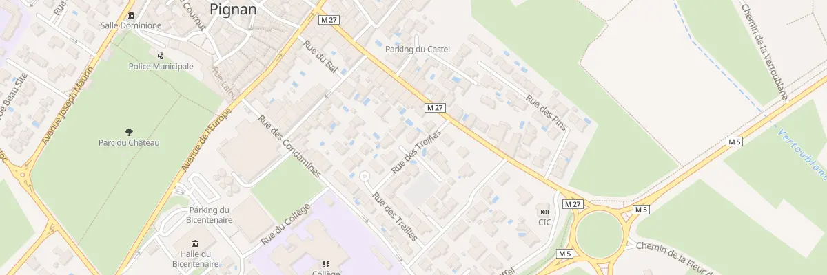 Plan du 49 Rue des Treilles à Pignan