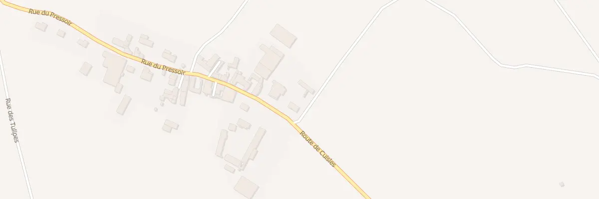 Plan du 19 Rue du Pressoir à Olizy