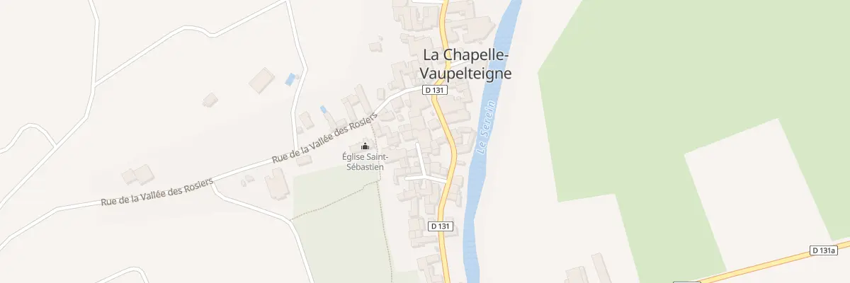 Plan du 4 Rue des Cours à La Chapelle-Vaupelteigne