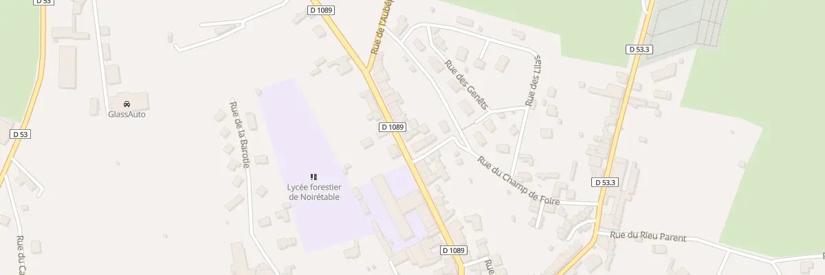 Plan du 46 Rue de la République à Noirétable