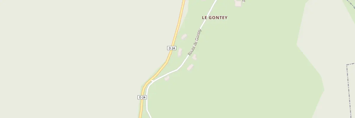 Plan du 1 Rte de Gontey à Cervières
