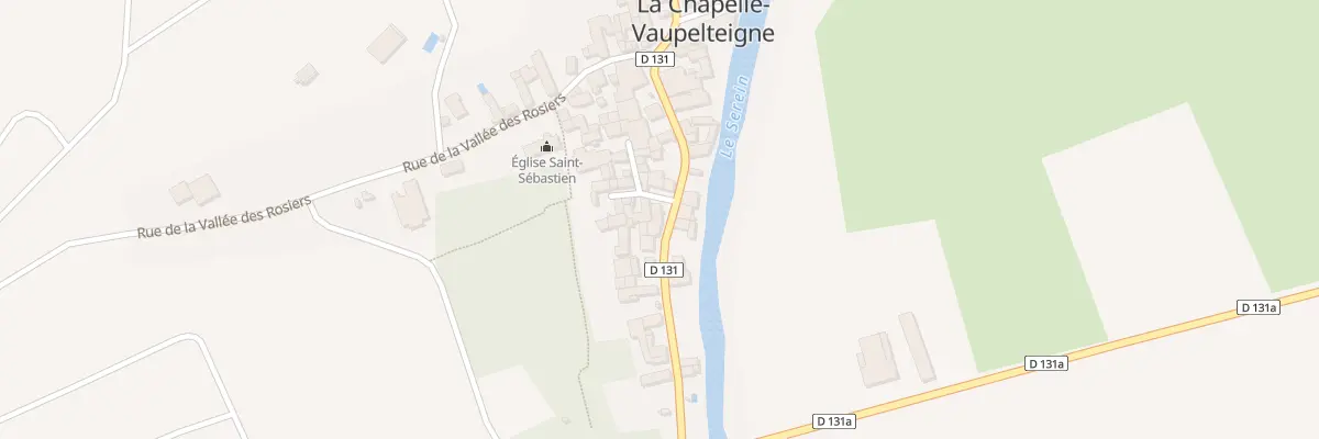 Plan du 17 Rue du Serein à La Chapelle-Vaupelteigne