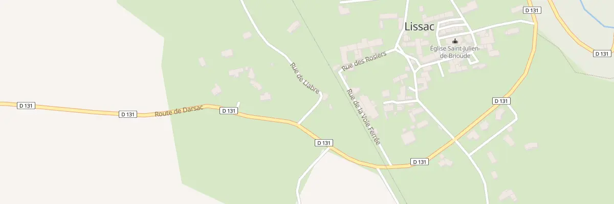 Plan du 9005 Rue de Liabre à Lissac