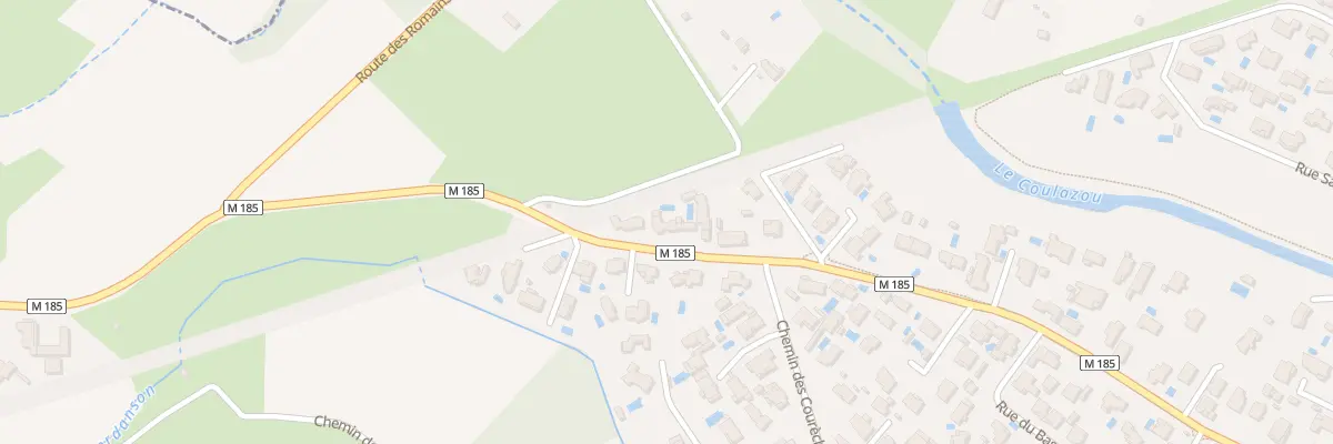 Plan du 766 Av de Cournonterral à Fabrègues