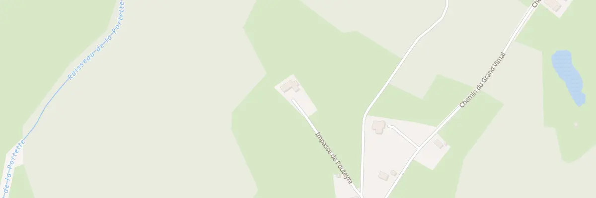 Plan du 184 Imp de Pouteyre à Ambert