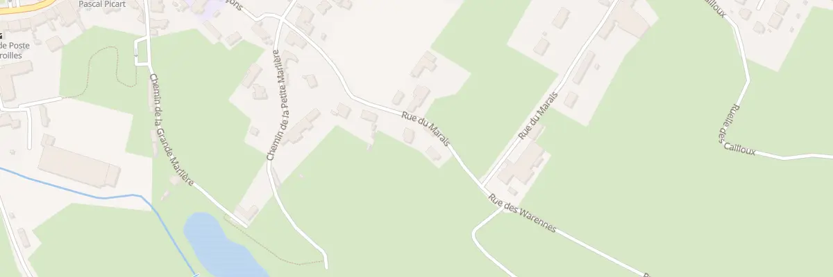 Plan du 200 Rue du Marais à Maroilles