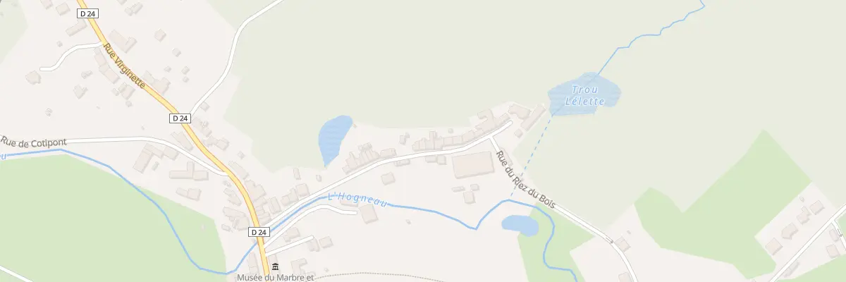 Plan du 25 Rue du Riez du Bois à Bellignies