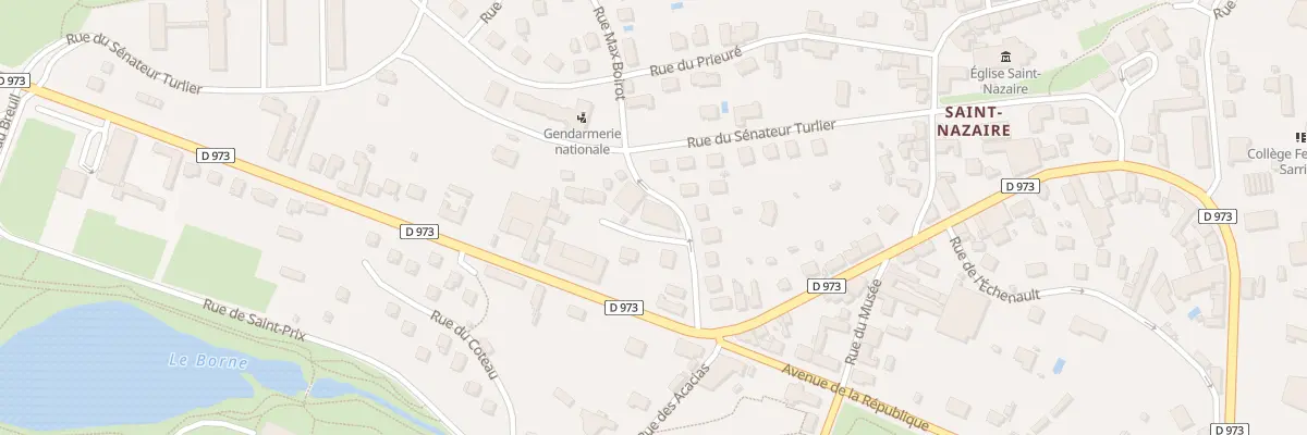 Plan du 5 Rue Max Boirot à Bourbon-Lancy