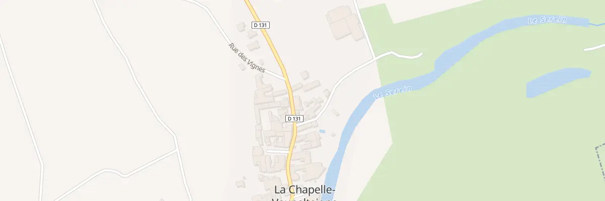 Plan du 32 Rue du Serein à La Chapelle-Vaupelteigne