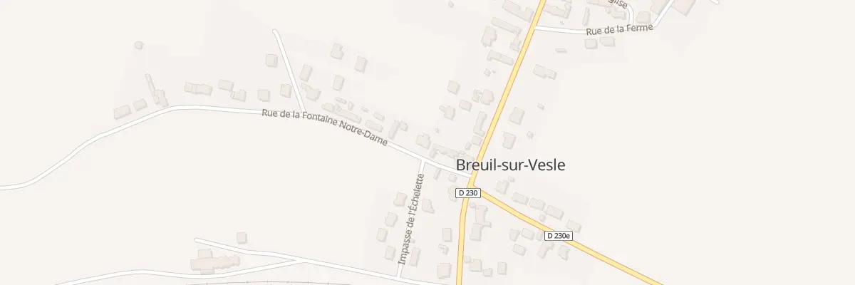 Plan du 4 Rue de la Fontaine N D à Breuil-sur-Vesle