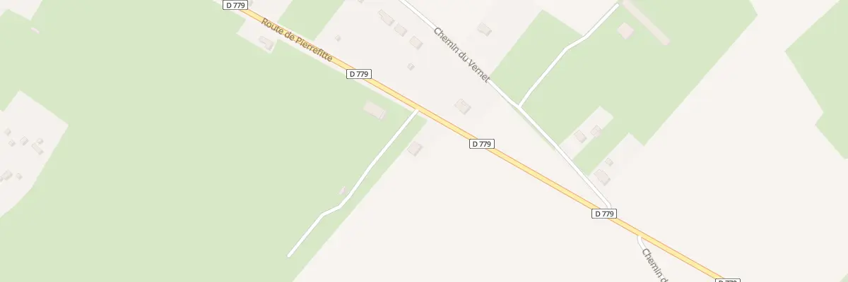 Plan du 57 Rte de Pierrefitte à Diou