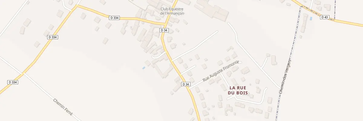Plan du 31 Rue du Bois à Chéu