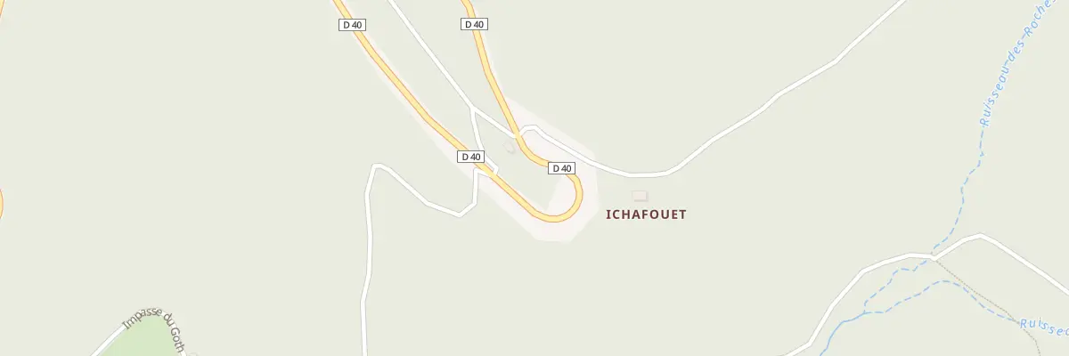 Plan du 5259 Ichafouet à Saint-Pierre-la-Bourlhonne