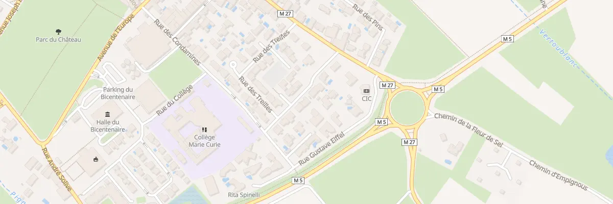 Plan du 7 Rue des Treilles à Pignan