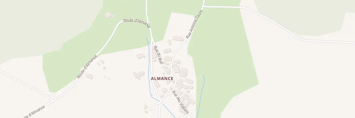 Plan du 10 Rue Antoine Faure à Félines