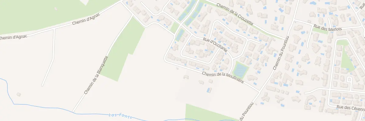 Plan du 19 Rue des Felibres à Fabrègues