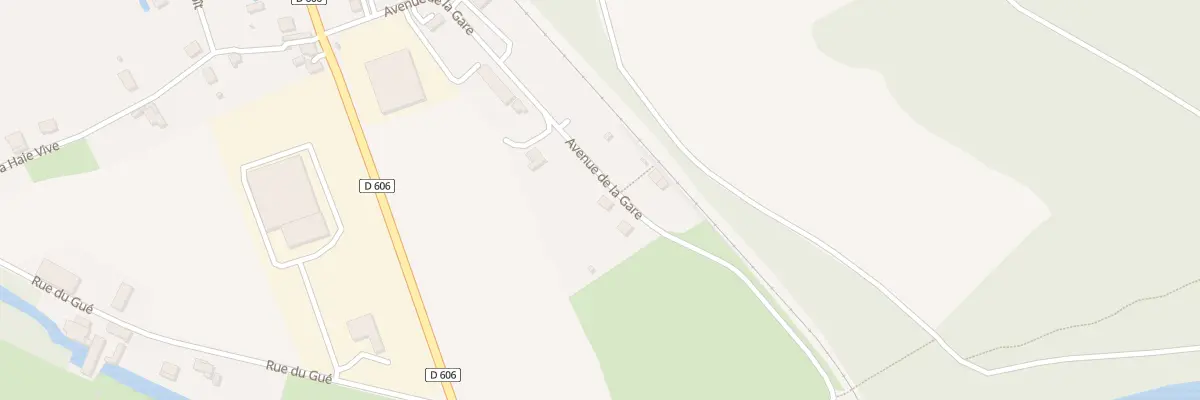 Plan du 8 Av de la Gare à Arcy-sur-Cure
