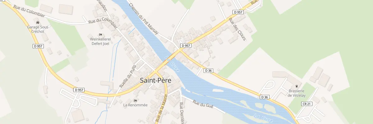 Plan du 8 Rue du Gravier à Saint-Père