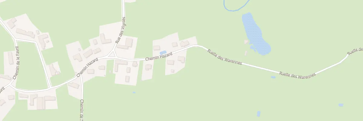 Plan du 444 Che Hazard à Maroilles
