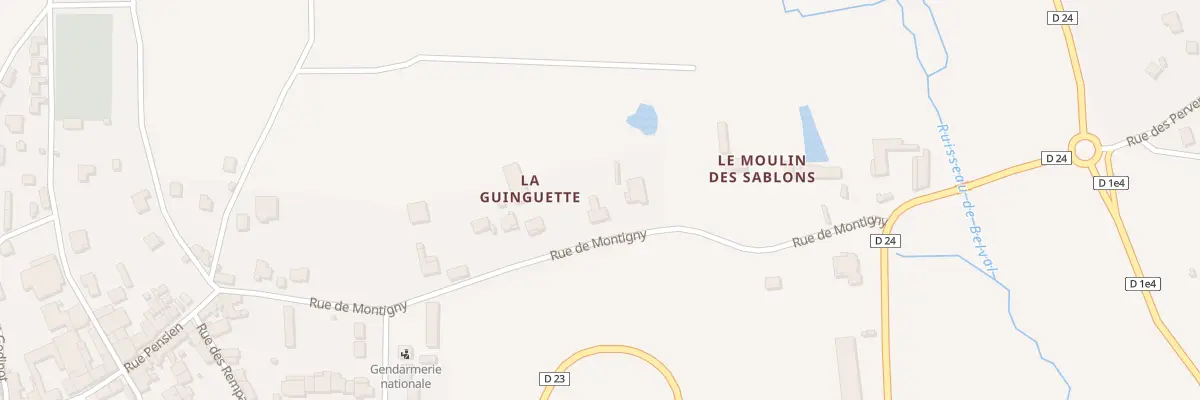Plan du 12 Rue de Montigny à Châtillon-sur-Marne