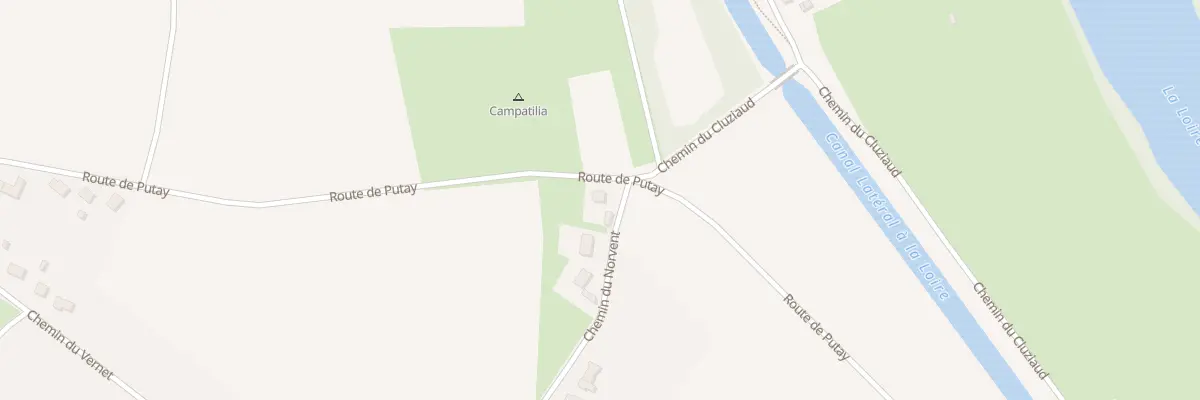 Plan du 29 Rte de Putay à Diou
