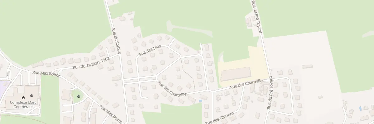 Plan du 6 Rue des Églantines à Bourbon-Lancy