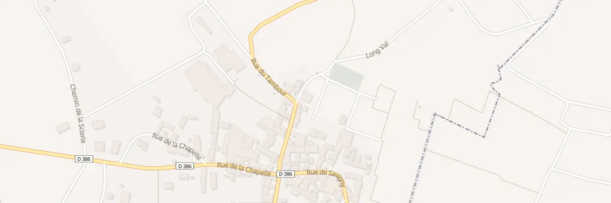 Plan du 10 Rue du Tambour à Serzy-et-Prin