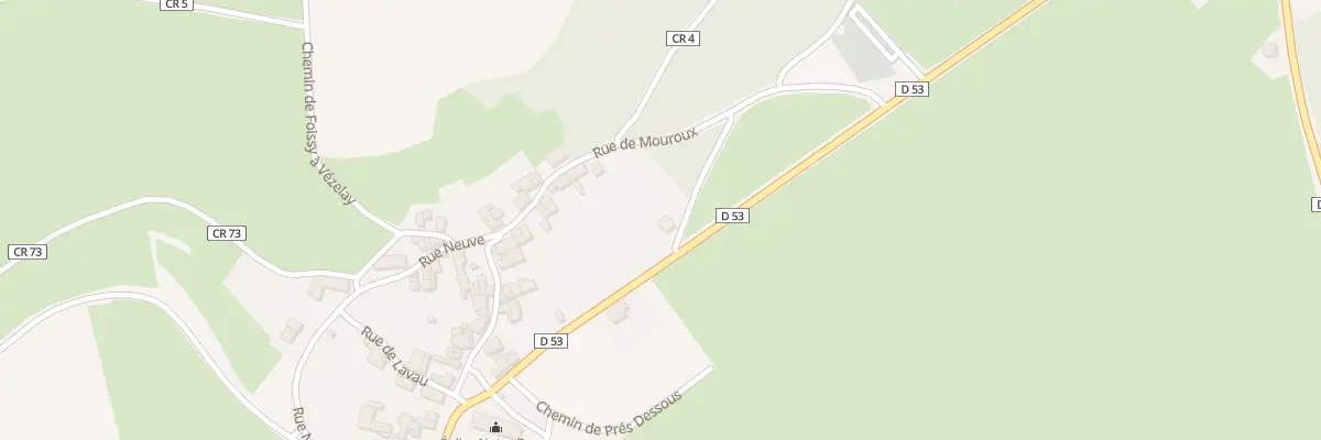 Plan du 9 Rue de Seigland à Foissy-lès-Vézelay