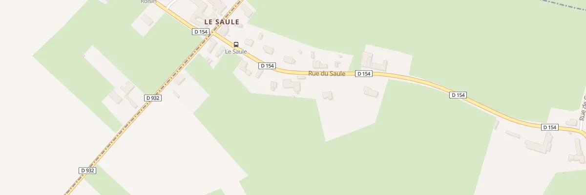 Plan du 485 Rue du Saule à Obies