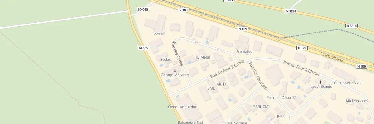 Plan du 4 Rue des Cades à Saint-Georges-d’Orques