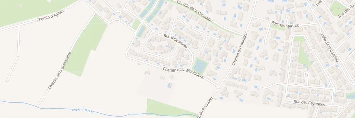 Plan du 5 Rue des Felibres à Fabrègues