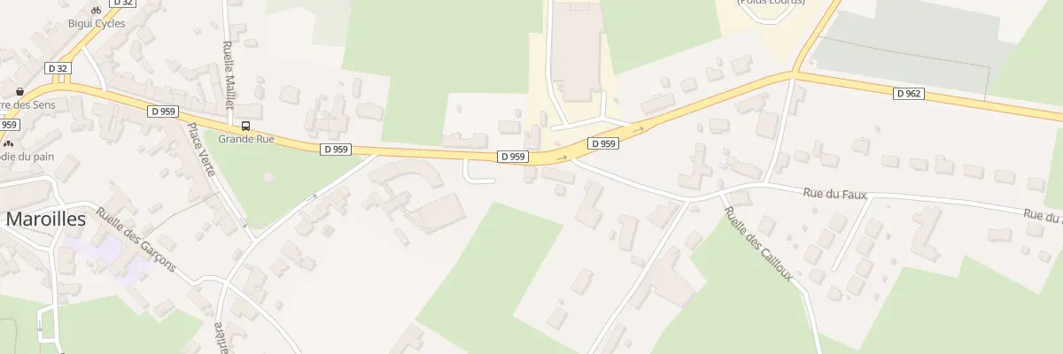 Plan du 102 Grande Rue à Maroilles