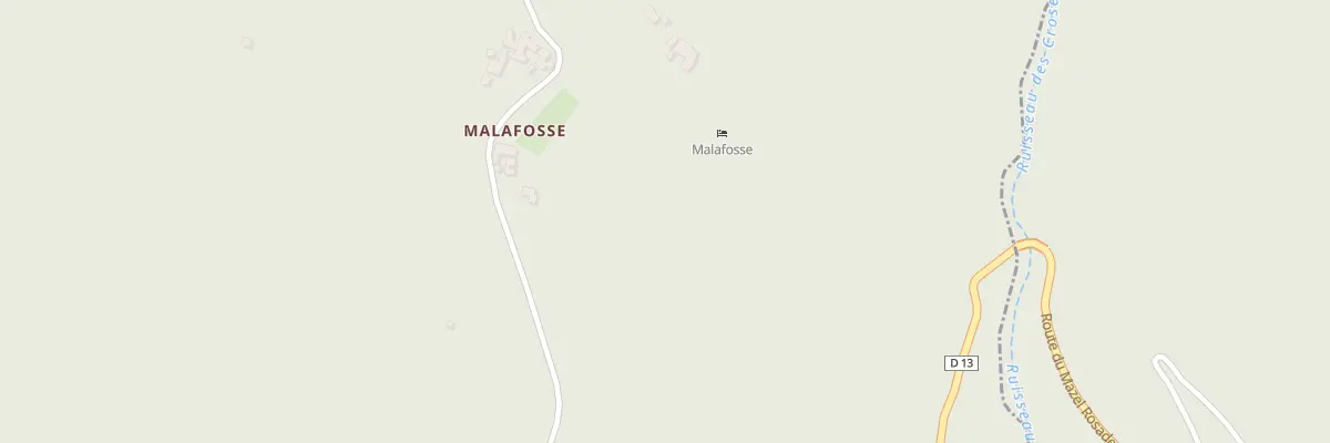 Plan du 5121 Malafosse à Saint-Martin-de-Lansuscle