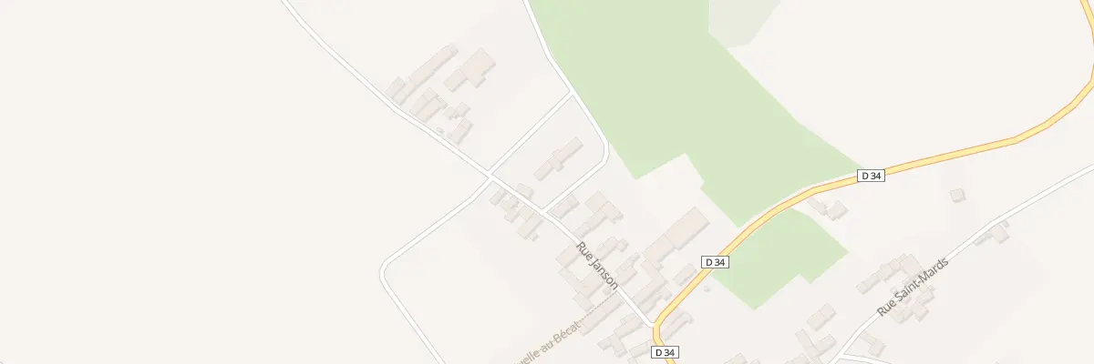 Plan du 100 Rue Janson à Sormery
