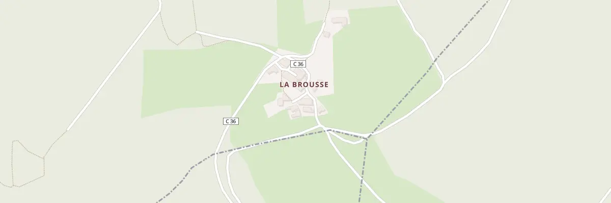 Plan du 5352 La Brousse à Job