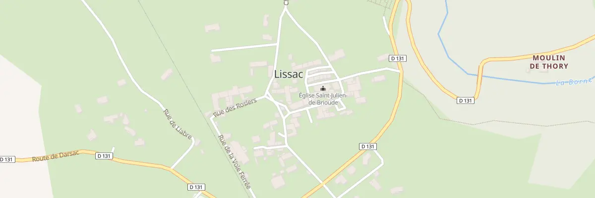 Plan du 1 Pl Dom Luis Garnier à Lissac