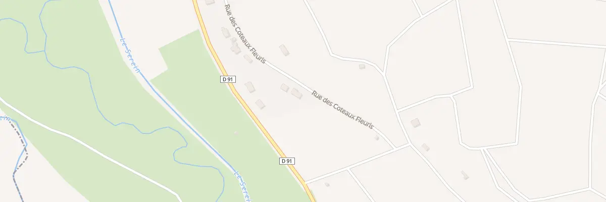 Plan du 5000 Rue des Coteaux Fleuris à Maligny
