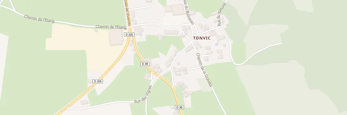 Plan du 5023 Tonvic à Chaumont-le-Bourg