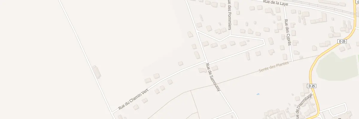 Plan du 211 Rue du Chemin Vert à Coucy-lès-Eppes