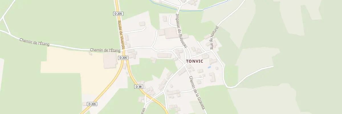 Plan du 5133 Tonvic à Chaumont-le-Bourg