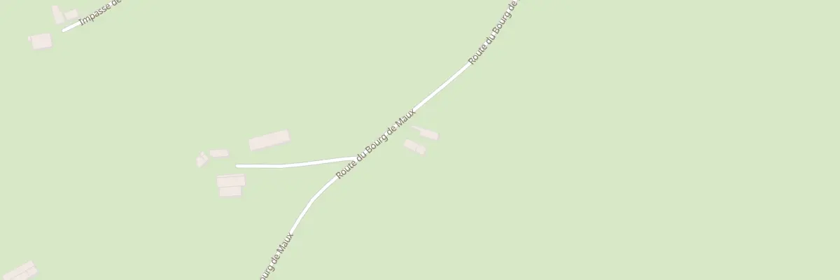 Plan du 14 Rte du Bourg de Maux à Maux