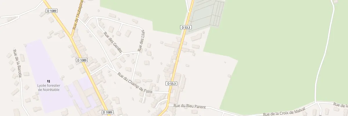 Plan du 19 Rue Langlois à Noirétable